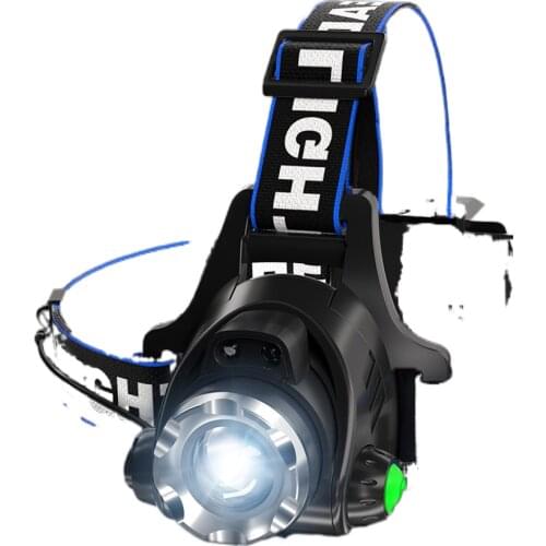 Fishing night fishing headlight glare bright rechargeable flashlight dedicated small lightweight head-mounted induction lamp her