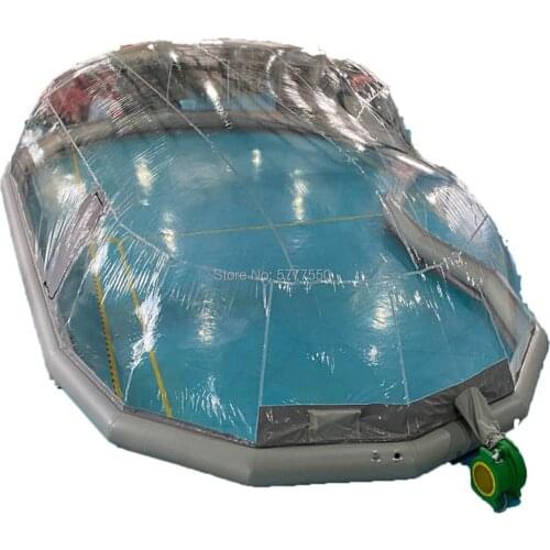 OEM Size Swimming Pool Cover Inflatable Pool Dome Tent Dust Proof and Waterproof Inflatable Pool Cover in square meter quotation