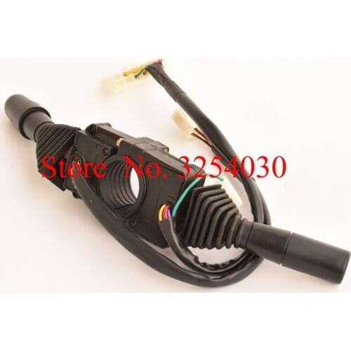 Supply Home-made Black Combined Switch 12 Pins Direction Switch with 6 Pins Light Switch JK805JXX for GOODSENSE 5Ton Forklift