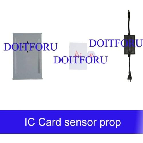 Live escape prop takagism Real life room escape props one IC card to open the door, photo or other objects to open the lock