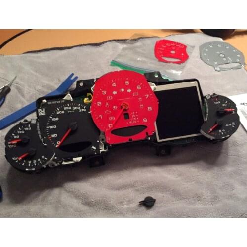 Fit for Porsche 911 Carrera 991/Cayenne 958/Panamera 970 Tachometer 9000RPM