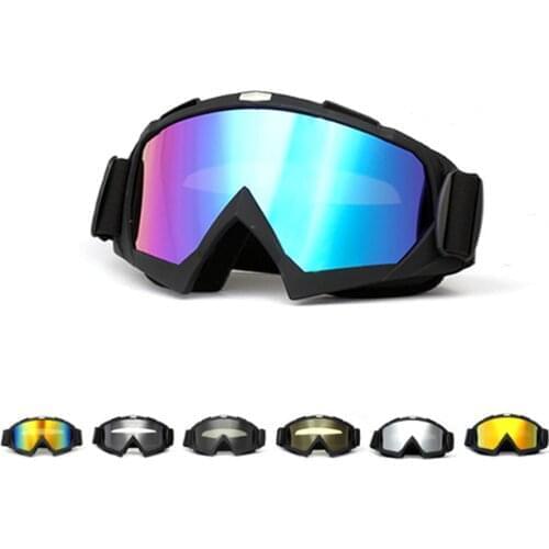 Tactical Dustproof Wind-Proof Motorcycle Glasses Motocross Goggles Racing Ski ATV Off Road Bike Eyewear UV400 Sunglassess