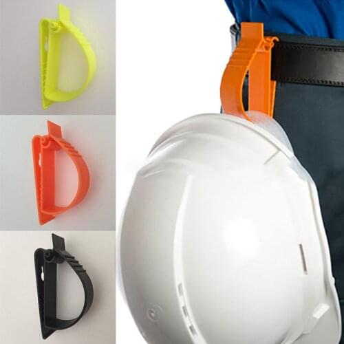 Labor Protection Clamp Working Clips Helmet Clips Multifunctional Clamp Safety Helmet POM Clamp Earmuffs Clamp Key Chains Clips