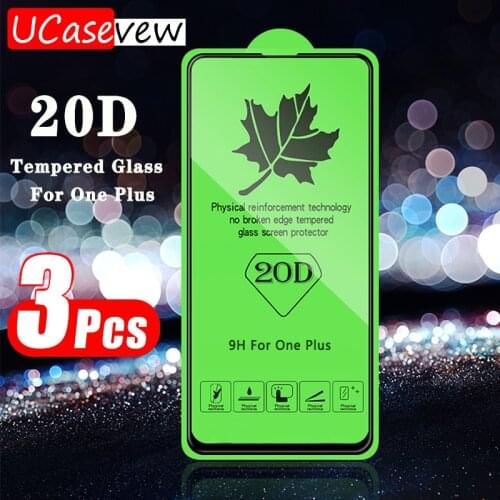 3PCS 20D Full Protective Premium Screen Protector Film For One Plus 8T Screen Protector Tempered Film for OnePlus 7T 6T glass