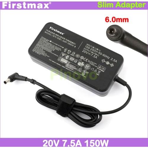 Firstmax 19.5V 7.7A 20V 7.5A 150W laptop ac adapter charger for Asus ROG Strix G531GD G531GT G731GT FA506II FA566II FA706II