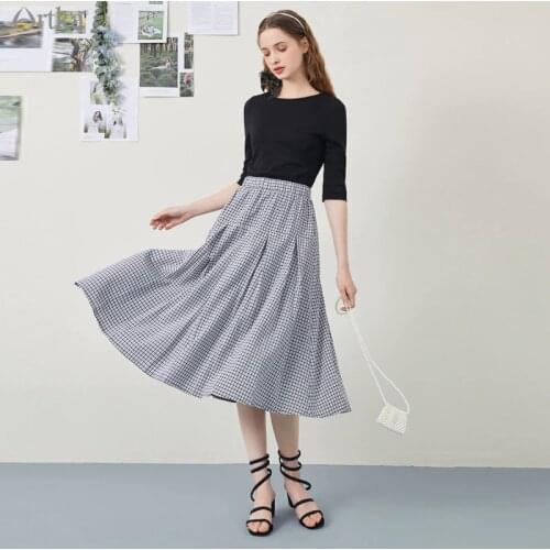 Модные платья в клетку Artka China At AliExpress