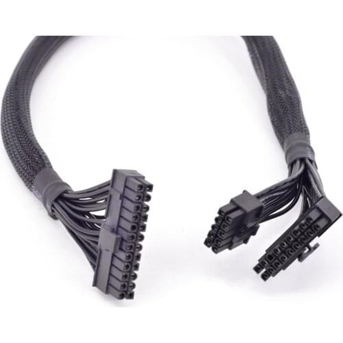 For Cooler Master V550 V650 V700 V750 V850 V1000 V1200 V1300 ATX 24 Pin Power supply Cable PSU Modular 18+10 Pin to 24Pin MB