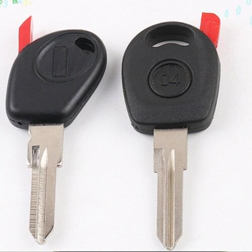 DAKATU Blank Transponder car key shell case for Fiat Stilo Punto Seicento replacement key fob case cover