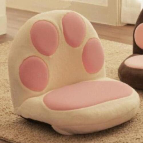 Childrens Lazy Sofa, Floating Window Chair, Lovely Cartoon Cats Claw Baby Chair, Japanese Tatami Floor Sofa
