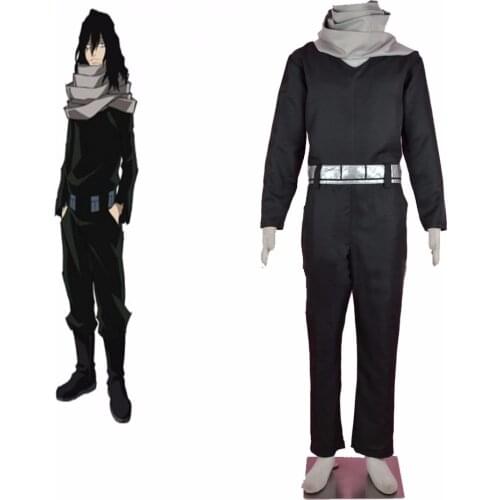 Custom Made Anime My Hero Academia Shota Aizawa Cosplay Costume Adult Cartoon Cosplay Costume Halloween Suit Costume L0516