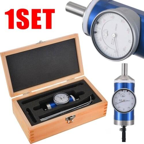 New Coaxial Centering Dial Test Indicator Set 0-3mm Center Finder Milling Tool 0.01mm Accuracy with Wooden Box Measuring Tool