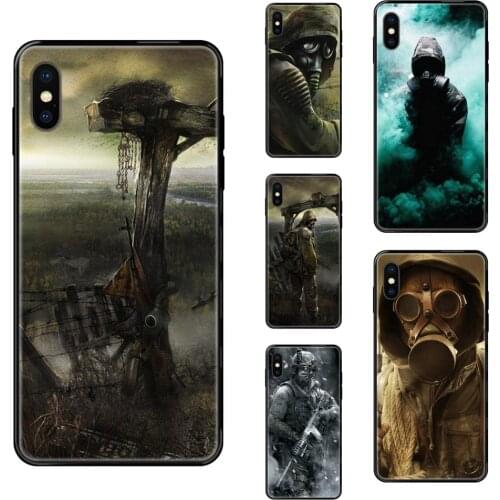 Most Popular S..a.l.k.e.r Stalker Art Diy Luxury Black Soft Phone Case For Galaxy A70 A71 A70E A5 A6 A7 A8 A10 A10S A20 A20S