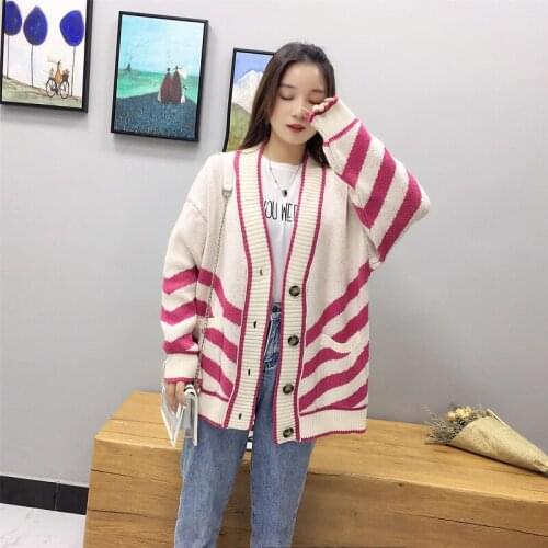 Cardigan Sweater Women Winter Fashion Loose Cardigan Women Sweaters Plus Size Womens Jumper