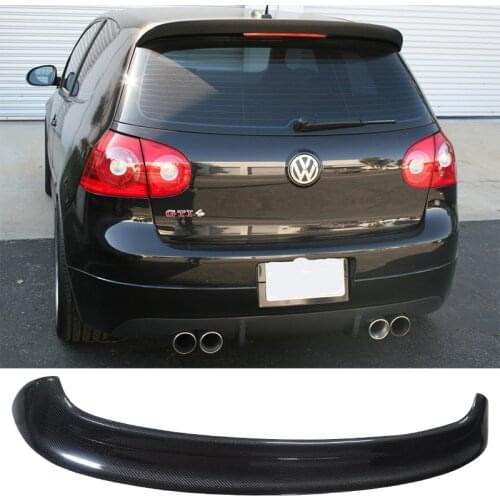 High quality Carbon fiber rear spoiler For Volkswagen for VW Golf 5 Ⅴ MK5 GTI R32 2005 2006 2007 2008 2009 Carbon fiber spoiler