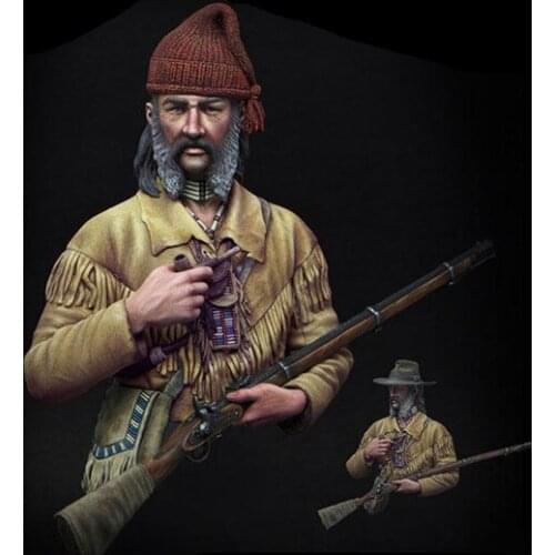 1/10 ancient officer bust Resin figure Model kits Miniature gk Unassembly Unpainted
