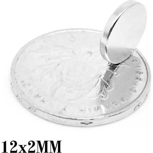 10/20/50/100/150/200PCS 12x2mm N35 Disc Rare Earth Neodymium Magnet 12*2 mm Round Permanent Magnet 12x2 Strong Powerful Magnets
