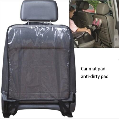 2PCS car accessories baby anti-kick pad car seat back cover protective cover wear pad transparent anti-smudge pad