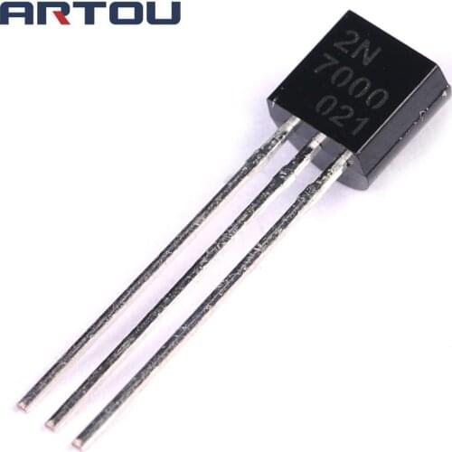 20PCS 2N7000 N-Channel MOSFET TO-92