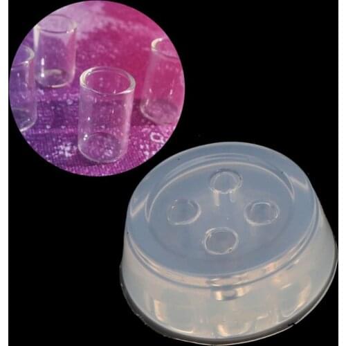 3D Mini Glass Bottle Resin Mold Drink Bottle Straw Milk Cup Resin Casting Mold N2UE