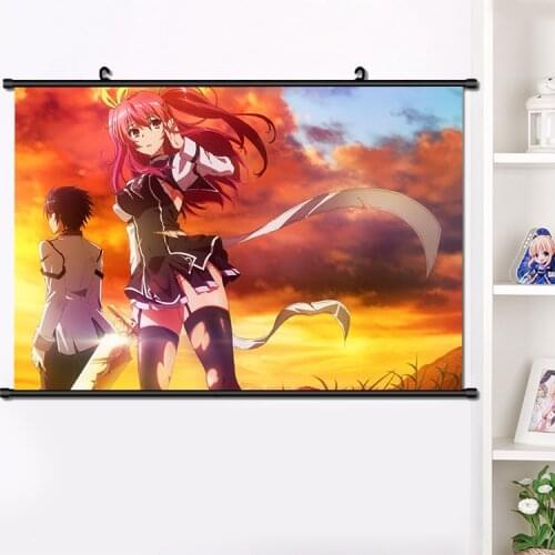 Anime Rakudai Kishi no Cavalry STELLA VERMILLION IKKI Wall Scroll Poster Manga Wall Hanging Poster Home Decoration 40*60cm
