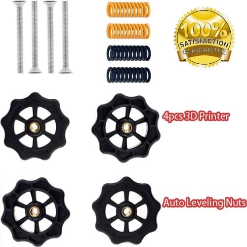 Auto Leveling Nuts for 3D Printers Leveling Spring Assembly For CR-10/ CR-10s