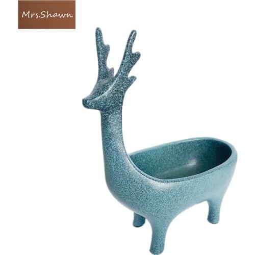 Mrs.Shawn Women vogue Jewelry Necklace Bracelets Earrings Rings Deer Stand Display Organizer Holder Show Rack Showing Shelf 201