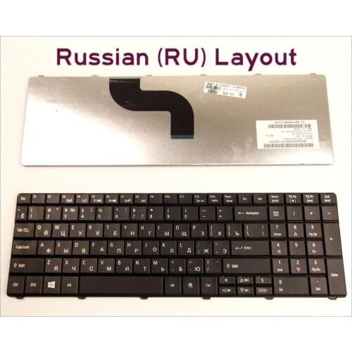 New Keyboard RU Russian Version For Gateway ZQ2 ZR7 ZYB Laptop