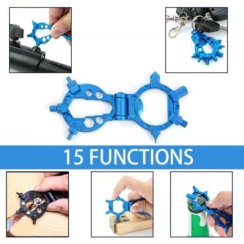 2019 new bushcraft EDC multi tool Bottle opener fold Portable compact keychain tool gadgets inteligentes pocket tool