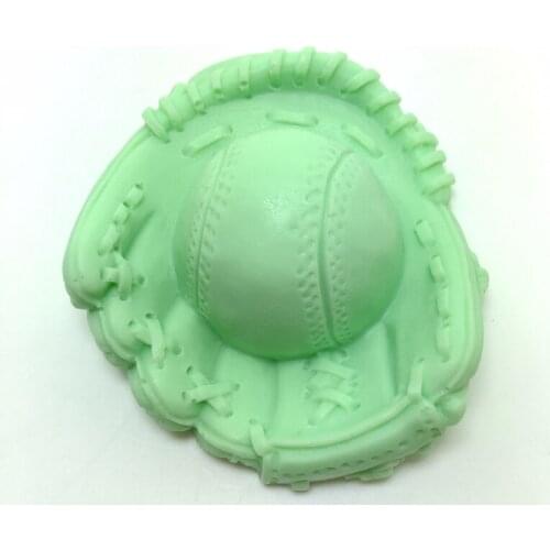 PRZY Silicone Molds Baseball Gloves Handmade Soap Mold Sports Mould for Cake Decoration Soap Silicone Molds Aroma Stone Moulds