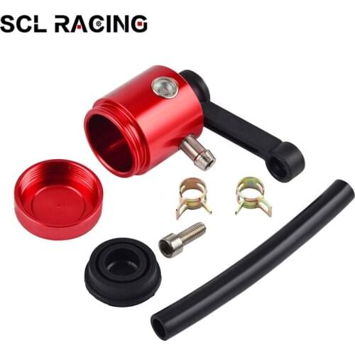 SCL Racing Motorcycle Front Brake Fluid Reservoir Clutch Cylinder Tank Oil Fluid Cup For YAMAHA CF MOTO X8 VFR DOMINAR 400 FJR