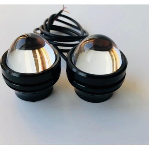 Led Motorcycle stop light tail flash day light Moto driving brake strobe warning lamp License plate screw Led eagle eye fog lamp