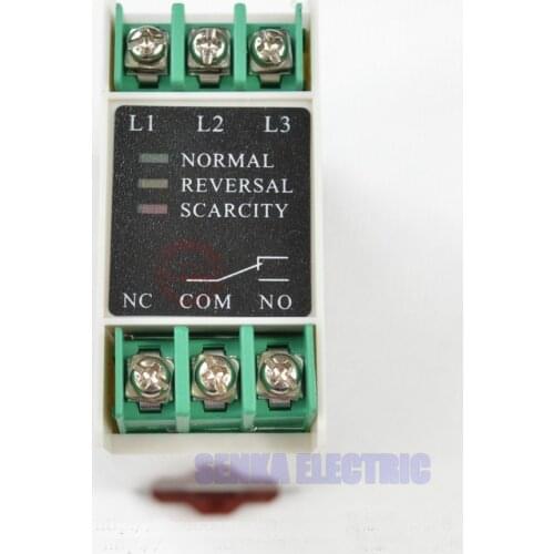 TL2238 TL-2238 3 Phase 220V~660V 50Hz/60Hz Phase Failure Loss Sequence Electronic Protection Series Protect Relay