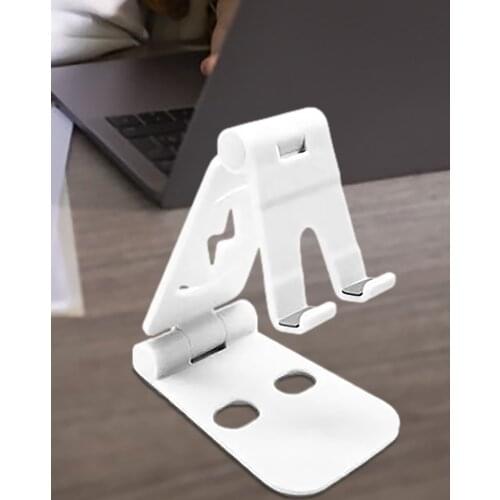 Universal Desktop Foldable Phone Holder Adjustable Desktop Phone Holder Cradle Foldable Cell Phone Stand Multi-Angle Adjustable