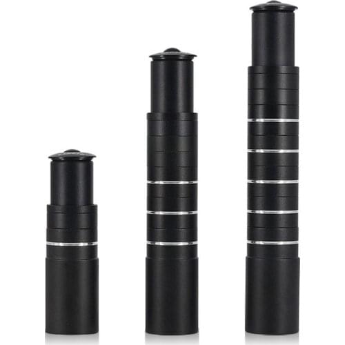 Aluminum Alloy Bike Stem Riser Bike Fork Stem Extender Extension Bicycle Cycling Bike Stem Heads Up Raiser Handlebar Adaptor