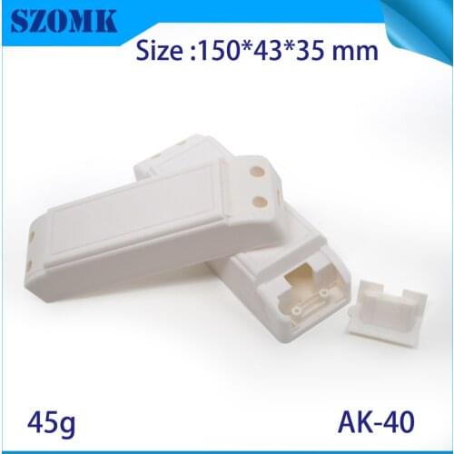 10pcs white plastic LED supplying enclosure for electronic controller junction box 150*43*35