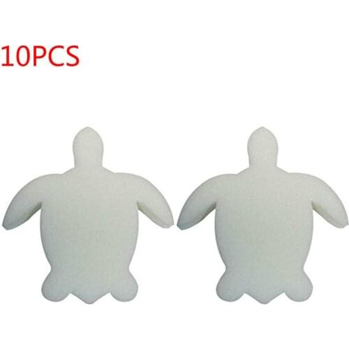 10PCS Turtle Oil Absorbing Sponge Multi-function Cleaning Sponge for Swimming Pool Hot Tub Spa Absorb Sludge Dirt Scum