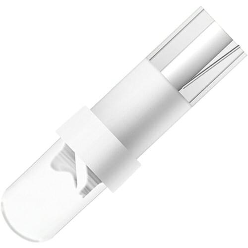 10pcs Blue Red White T5 Car Auto Gauge B8.5 1SMD LED Indicator Speedo Dashboard Side Light Bulb 12V