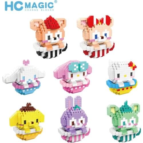 294pcs+ Micro Building Blocks StellaLou Gelatoni Duffy ShellieMay Diamond Brick Figures Toys For Children Gift