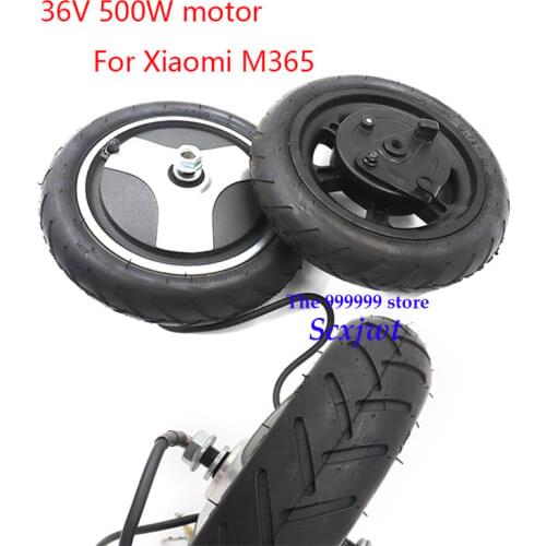 8.5 Inch 500W Motor Engine Wheel Drum brake 8 1/2*2 Wheel For Modified Xiaomi M365 Scooter Modified 8 1/2x2 Wheel Accessories
