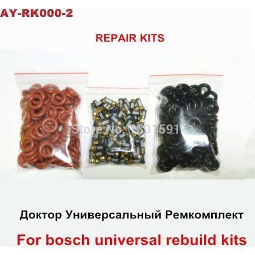 Free shipping 200pieces fuel injector repair kits orings filters 1996-2000 GM 3.4L 3.8L V6