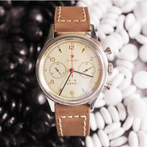 1963 Watch 40mm Diameter Mechanical Manual Movement ST1901 Limited Edition Top Gift Classic Pilot Air Force Aviation Men Watches