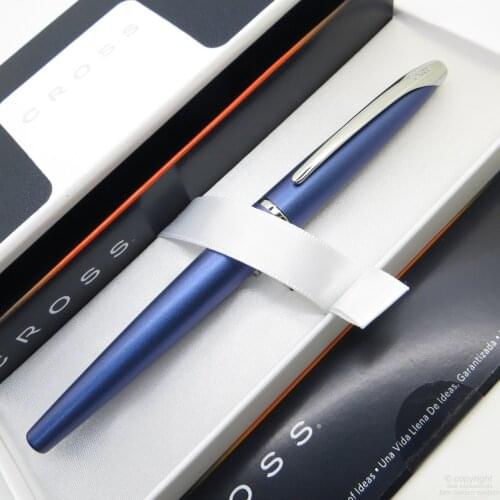 Cross ATX Blue Lacquered Fountain Pen | Cross Pen | İsme Special Pen