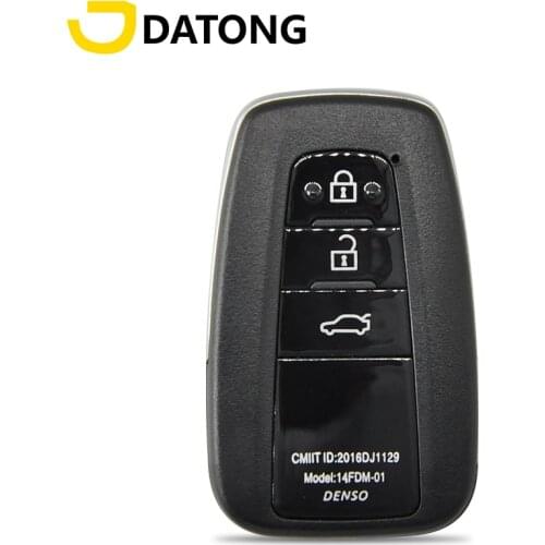 Datong Wolrd Car Remote Key Shell Case For Toyota Camry Avalon Prado Prius RAV4 Lexus Replace Smart Control Promixity Card Cover