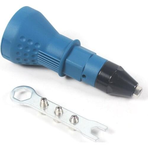 Electric Pull Drill Riveter Conversion Adapter Rivet Nozzle Nut Guns Riveting Drill Adaptor Nut Tool Multifunction Nail Gun Tool