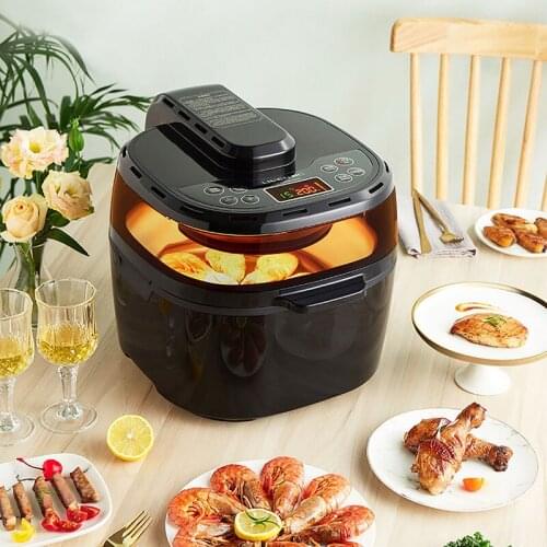 Household Air Fryer Electric Air Fryer Smart Air Oven Frying Pan French Fries Chicken Frying Machine KZ-D1001