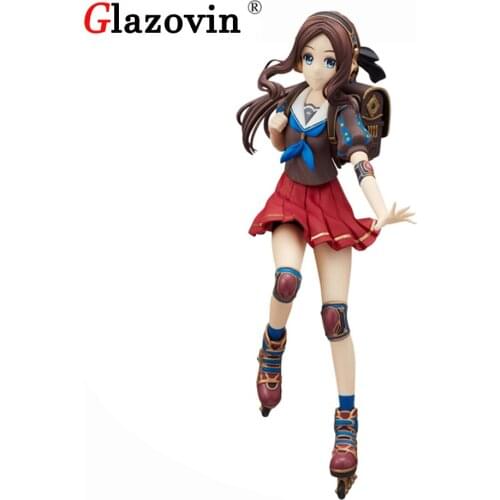 Glazovin Original 22cm SEGA Fate Grand Order FGO Lily Rider PVC Action Figure Cute Girl Collection Model Toys Ornaments