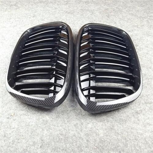 Carbon Racing Grille For Bmw F20 F22 E46 E90 E92 F30 F34 F32 G30 E39 E60 F10 E84 F48 X3 X4 X5 X6 F06 F12 F01 F07 Car Front Grill