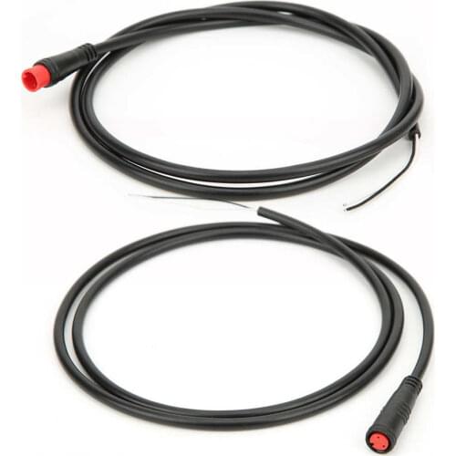 Electric Bike Mixture Material Practical Bicycle 2 Core Signal Cable Bike Lithium Battery Modification E-bike Motor Accessory