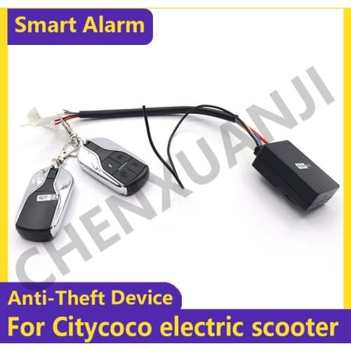 Anti-theft Device Remote Control Lock Car Key Remote lock car alarm Free Shipping For Citycoco Electric Scooter