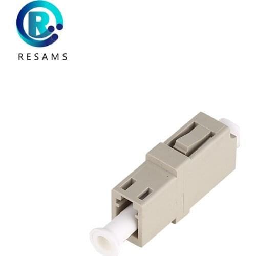 Resams Made In China Factory Direct Sale The High Quality LC UPC MM SX Fiber Optic Adapter Low Loss Transfer Flange